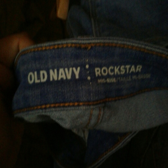 Old Navy light blue jeans - Picture 3 of 4
